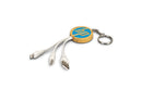 QUOKKA Round Charging Cable Keyring