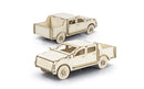 BRANDCRAFT Wooden Utility Vehicle Model Puzzle