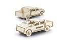BRANDCRAFT Wooden Utility Vehicle Model Puzzle