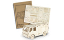 BRANDCRAFT Fire Truck Wooden Model Puzzle
