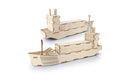 BRANDCRAFT Cargo Ship Wooden Model Puzzle