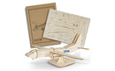 BRANDCRAFT Jet Plane Wooden Model Puzzle