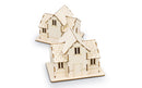 BRANDCRAFT House Wooden Model Puzzle
