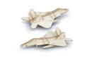 BRANDCRAFT Jet Fighter Wooden Model Puzzle
