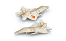 BRANDCRAFT Jet Fighter Wooden Model Puzzle
