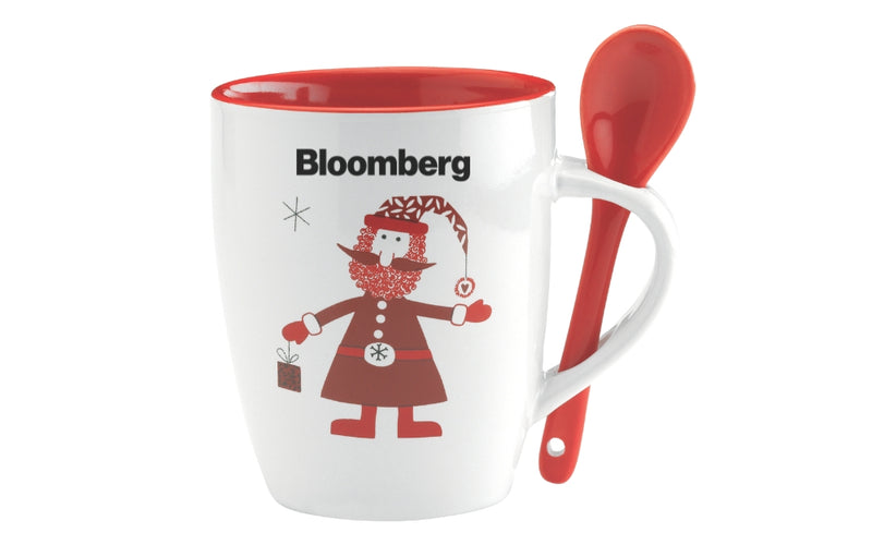 Christmas Mug with Spoon