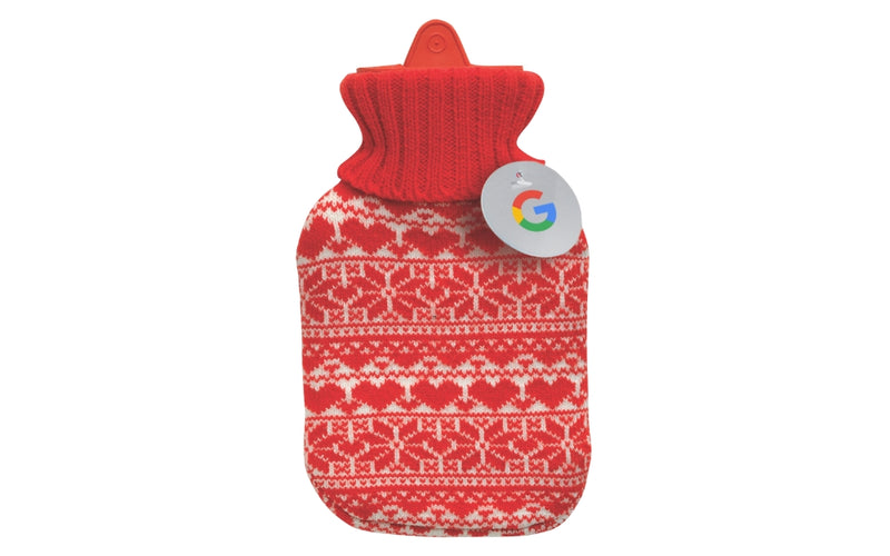 Christmas Pattern Hot Water Bottle