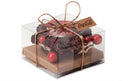 Christmas Candle Holder w/ Ornaments