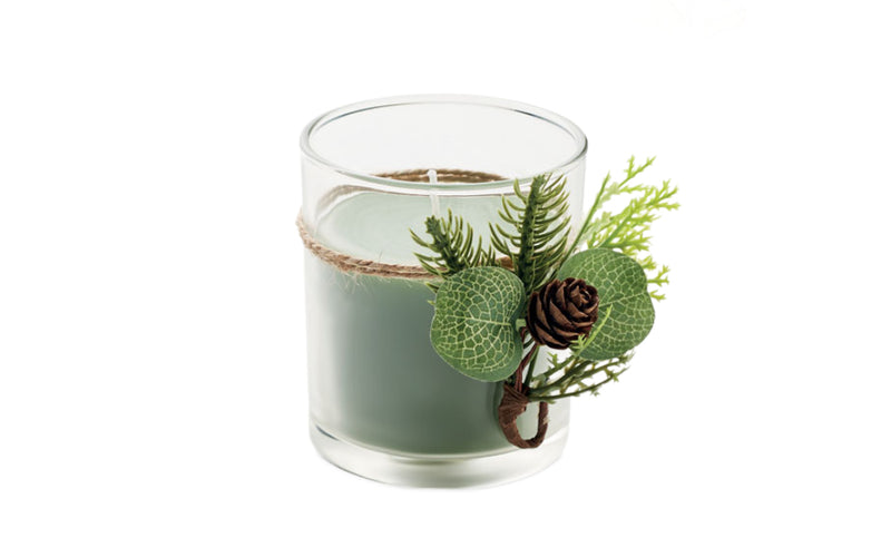 Christmas Glass Candle