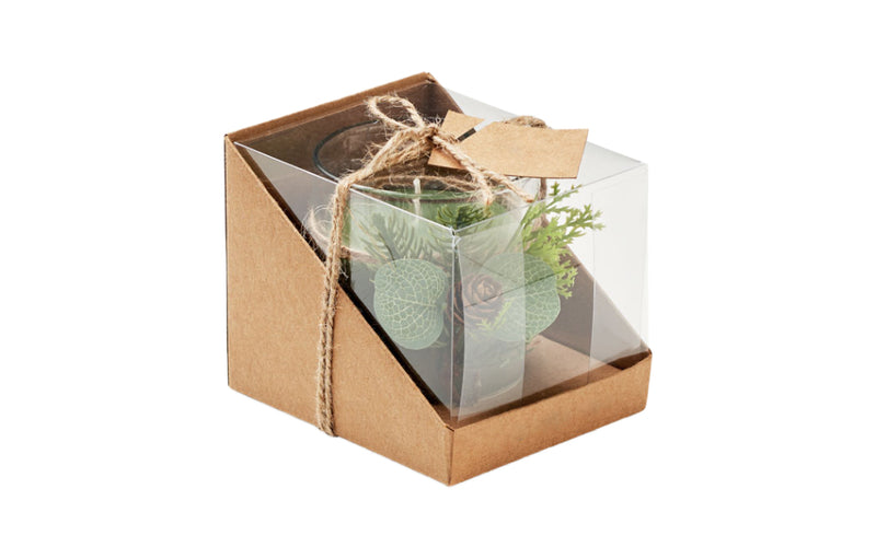 Christmas Glass Candle