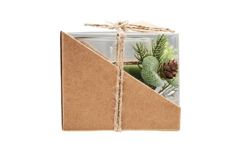 Christmas Glass Candle