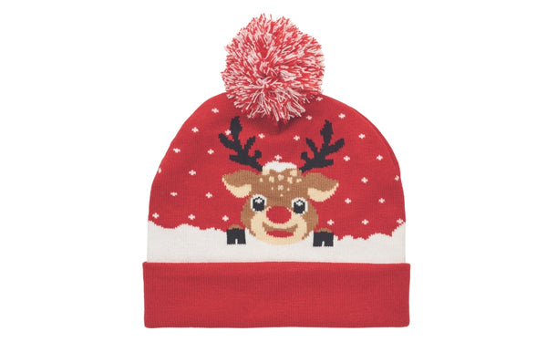 Christmas Deer Beanie