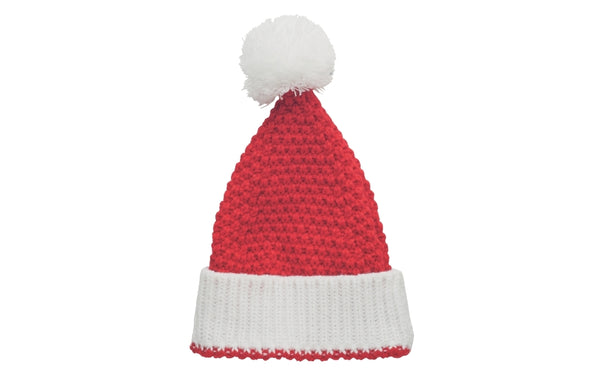 Custom Knitted Santa Hat