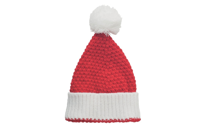 Custom Knitted Santa Hat