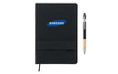 NITEROI A5 RPET Notebook with Blue Ink Pen (Hardcover)