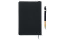 NITEROI A5 RPET Notebook with Blue Ink Pen (Hardcover)