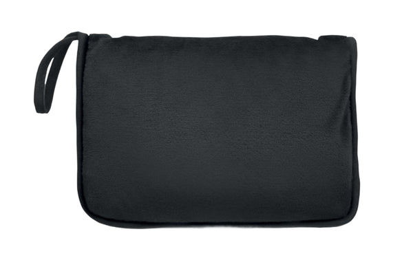 BEAN Travel Flannel Blanket & Pillow Set