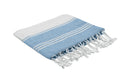 JANDIRA Set of Hammam Beach Towel with Drawstring Bag