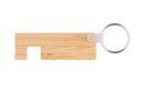 VIOLET Bamboo Key Ring with Phone Stand