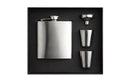 BROMO Slim Hip Flask Set with 2 Cups