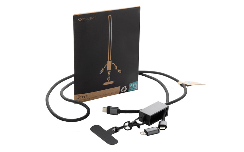 TIGLON Phone Cord with Dual Charge Cable