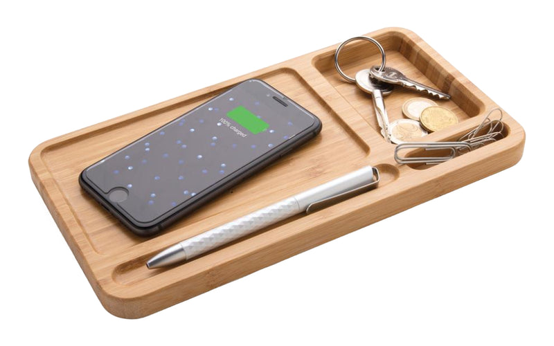 HALIBUT Desk Organizer w Wireless Charger