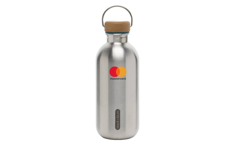 BLACK+BUM Steel Water Bottle 600ml