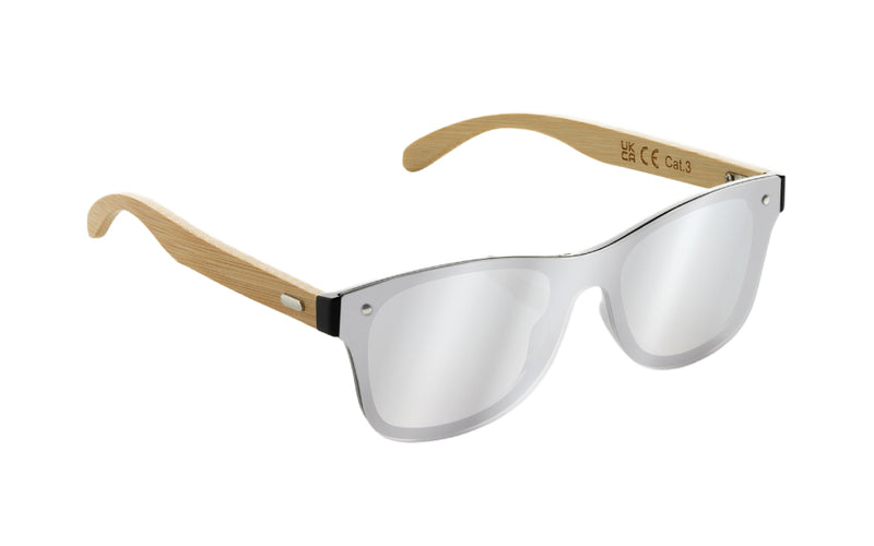 WALRUS Plastic Sunglasses with Bamboo Frame