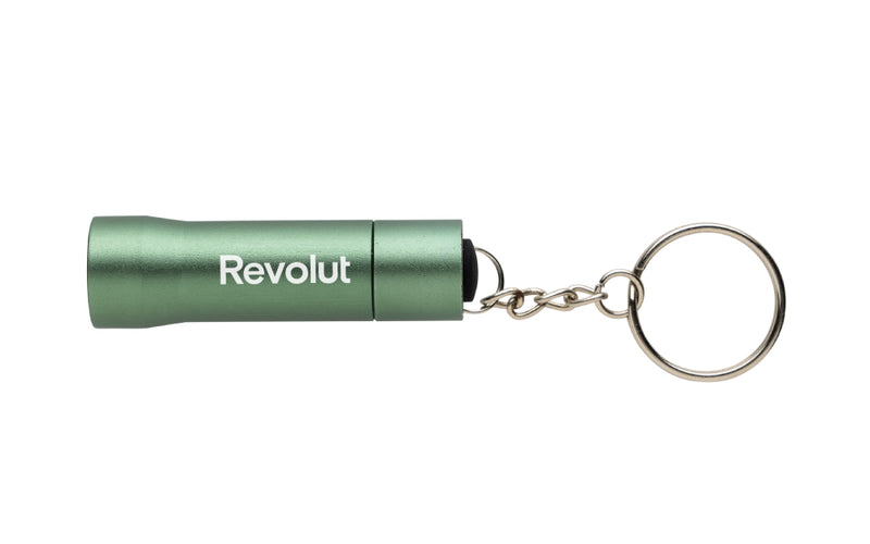 OURINHOS Recycled Aluminium Keychain Torch