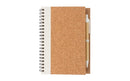 PIPA Spiral Cork Notebook and Pen