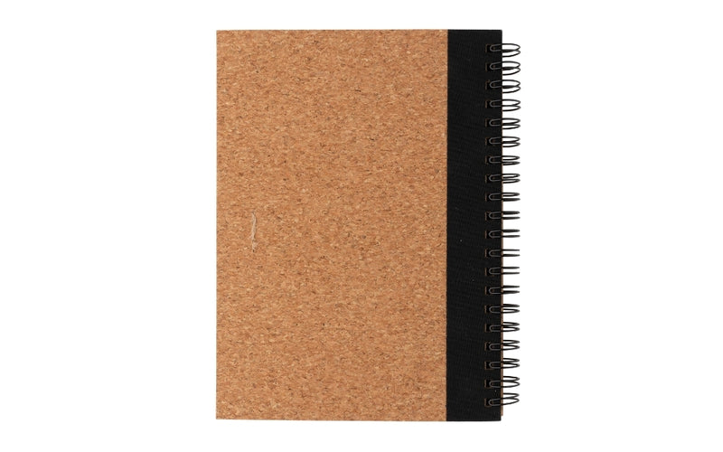 PIPA Spiral Cork Notebook and Pen