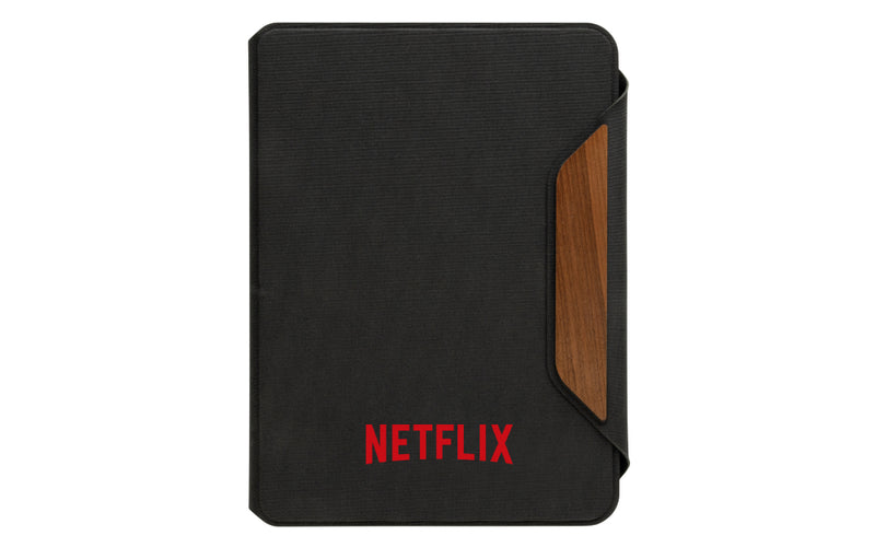 LAMBARE Walnut A5 Portfolio