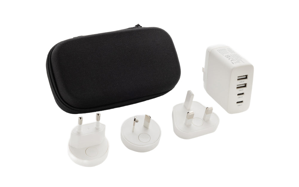 Boxaroo: SILKWORM Travel Charger with USB C – Custom Company Merch