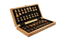 EMU Wooden Foldable Chess Set