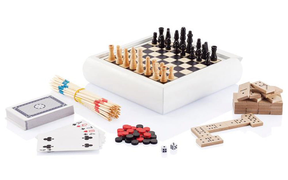 Boxaroo Boxaroo: LEEK 5-in-1 Game Set – Custom Company Swag with Logo Printing
