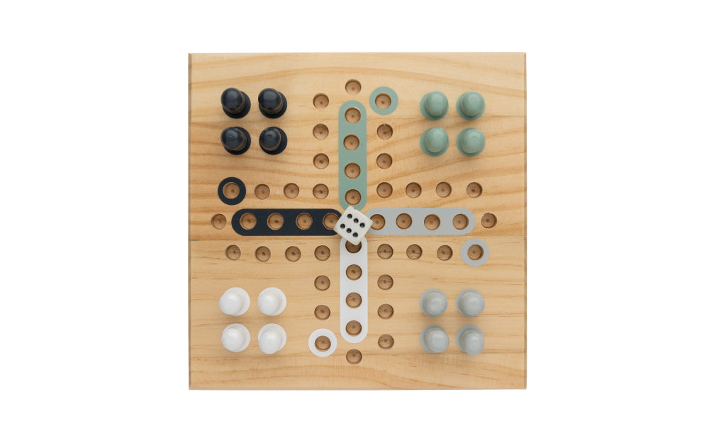 Boxaroo Boxaroo: VEGA Wooden Ludo Game – Custom Company Swag & Merch