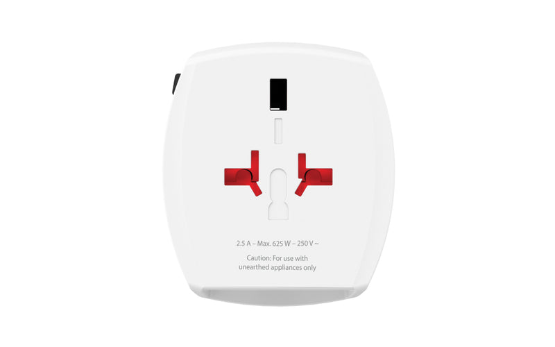 SKROSS World Travel Adapter MUV 2-Pole with USB A and C