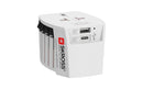 SKROSS World Travel Adapter MUV 2-Pole with USB A and C
