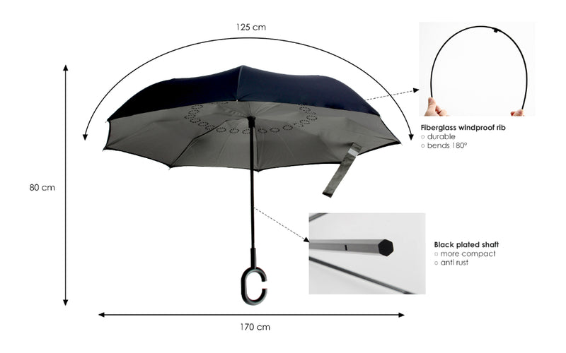 BRUSSELS Reversible Umbrella