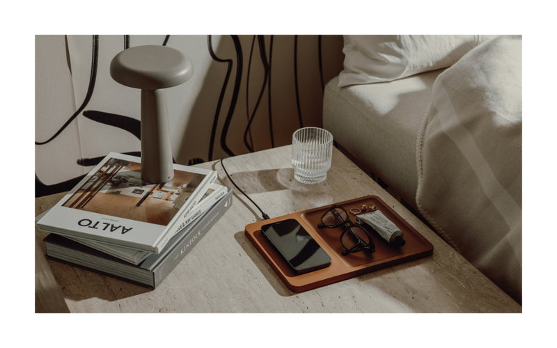 VINGA Timo Recycled Wireless Charger & Accessory Tray