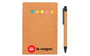 HOLO Kraft Notepad with Sticky Notes